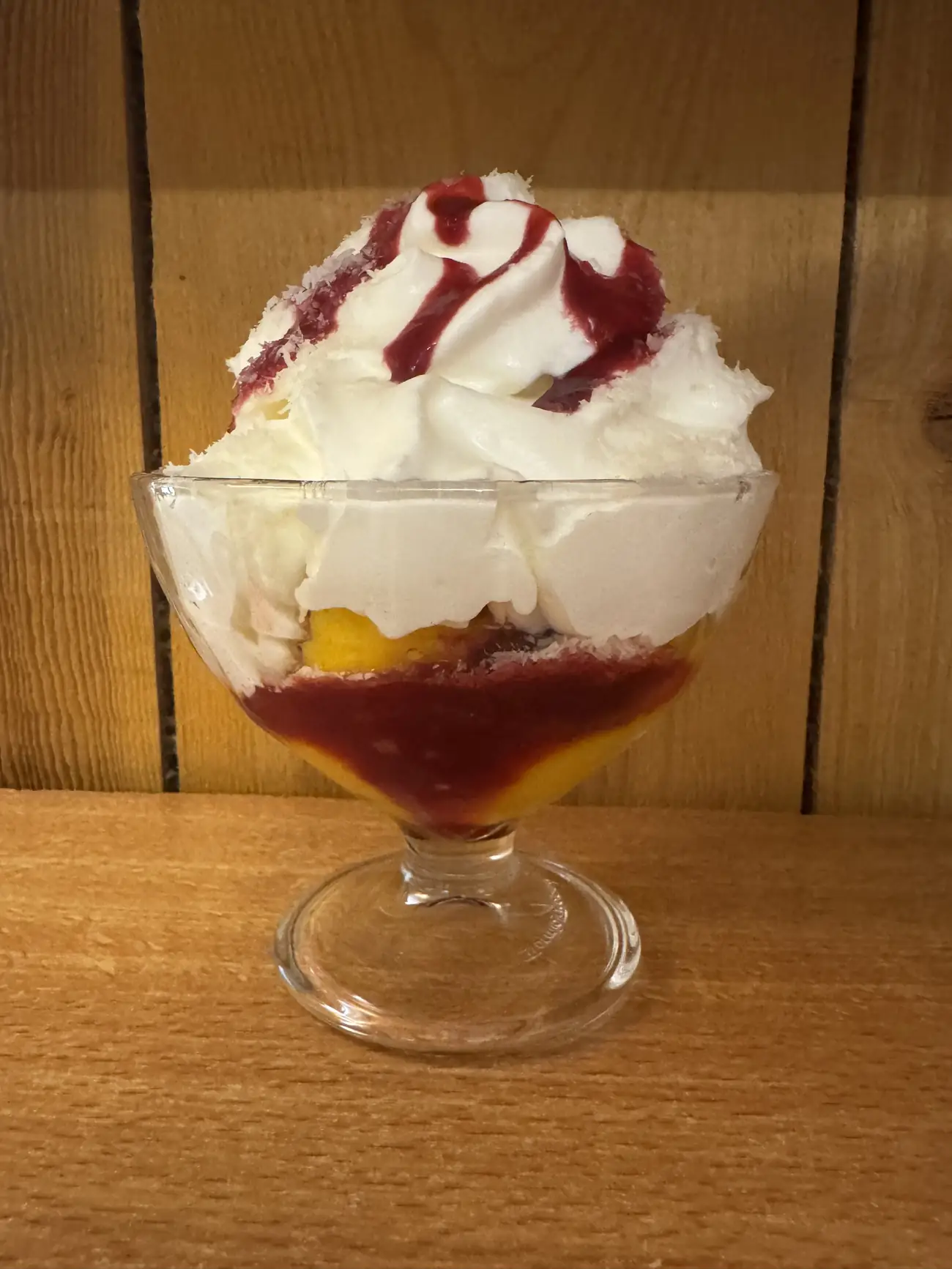 Coupe glacée chantilly