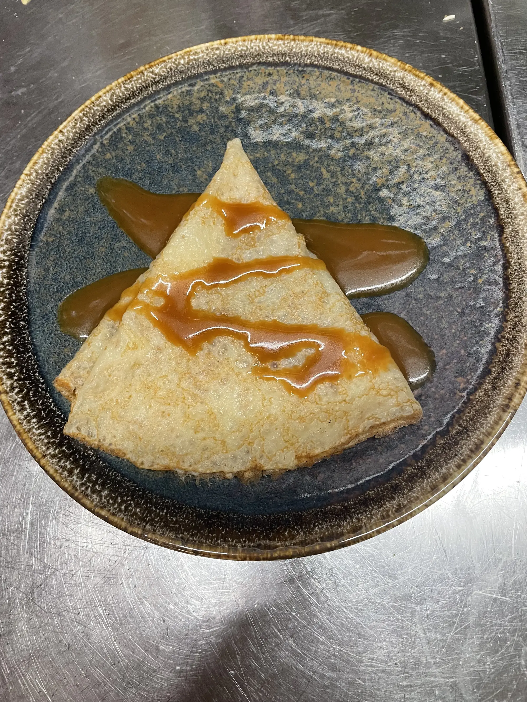 Crêpe au caramel
